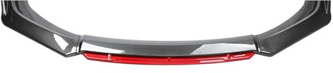 FURREN Auto-frontspoiler für Mercedes Benz C Klasse W204 2008 2009-2014 C200 C250 C300, Antikollisionsschutz Body Kit Auto Frontlippe Frontspoiler Lippe, Spoilerlippe Frontspoiler Auto Frontspoiler