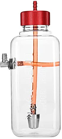 SPYMINNPOO RC Fuel Tank, Transparent Plastic Fuel Tank for RC Aircraft Models 260ml -1500ml Optional (300ml (for 15-26cc Aircraft