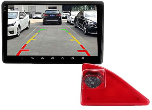 Navigationsgerät für Auto,10.1 Zoll GPS Navi Navigation mit Europa UK 52 Karten+ Bremsleuchte Kamera Bremslicht Rückfahrkamera Replacement for Nissan NV400 Vauxhall Opel Movano B Kasten Renault Master