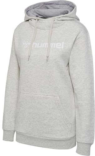 hummel Damen Hmlmover Cotton Hoodie Woman Sweatshirt, Baby Blue, M EU