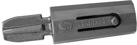 10 Stück Vermop Vermop Scandic X TopLock, Adapter, schwarz, L: 9cm, B: 3,5cm, H: 2,3cm, Karton