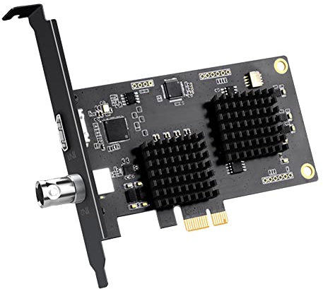 Muyilanc Dual-Way-SDI-Videoaufnahmekarte 1080P HD PCIE-UnterstüTzung VMIX-Videokonferenzsoftware Push Stream SDI