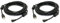 SAROAD 2X Mini USB Tipo B 5 Macho Angulo Recto de 90 Grados A USB 2.0 Macho Cable de Datos con Nucleo de Ferrita 5 Metros