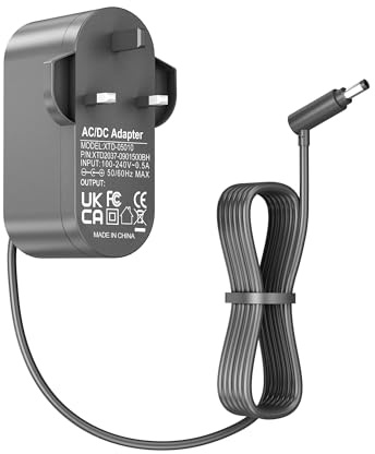 VPSUN 26.1V Charger for Dyson V6 V7 V8 Vacuum Cleaner Adapter | Compatible with SV03 SV04 SV05 SV06 SV07 SV09 SV11 DC58 DC59 DC61 DC62, Replacement for 967813-02 205720-02 965875-07, 0.78A