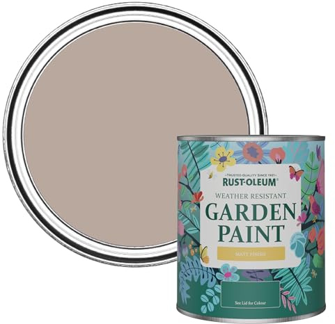 Rust-Oleum Mould Resistant Garden Paint in Matt Finish - Oatfield 750ml