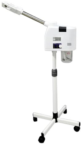 Gesichtsdampfgerät,Professionelle Gesichtsdampfer 750W Vapozon Beauty Sprayer Gesicht Kaltspritzmaschine Gesichtssauna Ozone Bedampfer Gesichtsdampfer mit Heißnebelfunktion