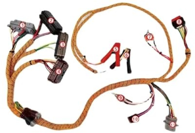 Per parti di escavatori compatibili con il cablaggio di ispezione Caterpillar Motore C6.4/C7/C9/C11/C15 Test Acceleratore Linea di ispezione