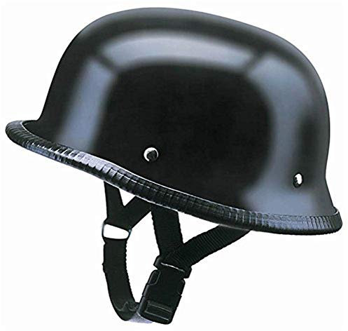Redbike Halbschalen Motorradhelm Jethelm matt schwarz ohne ECE-Norm M