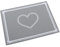 Nail Art Practice Silicone Pillow Salon Manicure Hand Holder Cushion Lace Table Washable Foldable Mat Pad Gray