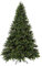Edel - Tannenbaum Luxus 225cm GA künstlicher Weihnachtsbaum Kunststanne Kunststoff Spritzguss-Verfahren 100% PE