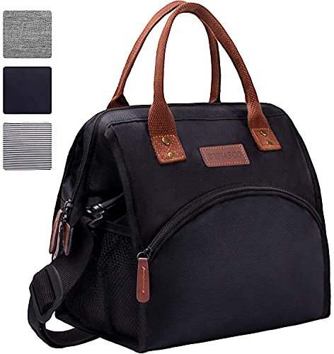 ANGGO 17L Kühltasche Lunchtasche, Thermotasche Isoliertasche Wasserdicht und Auslaufsicher, Einkaufstasche Kühlbox Cooler Bag Picknicktasche Faltbar für Strand, Picknick, Ausflüge, Barbecue, Büro