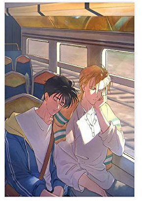 Anime-Poster Banana Fish 1 Leinwand Poster Schlafzimmer Dekor Sport Landschaft Büro Zimmer Dekor Geschenk 40 x 60 cm ohne Rahmen