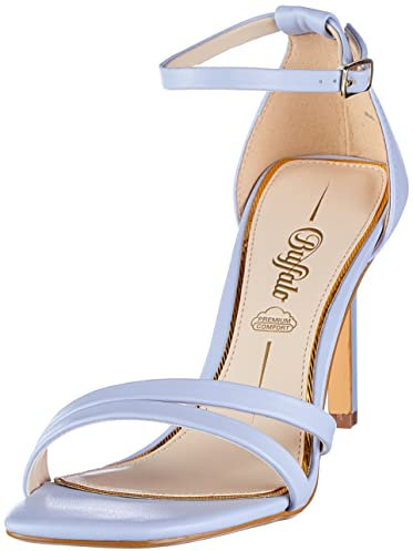 Buffalo Damen Blair CHIC Sandale mit Absatz, Lavender, 40 EU