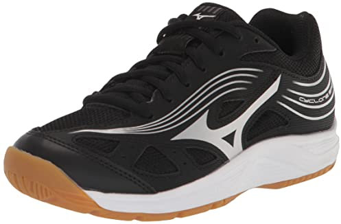 Mizuno Damen Cyclone Speed 3 Volleyball-Schuh, schwarz/silberfarben, 40.5 EU
