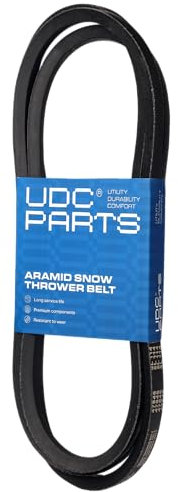 UDC Parts Snow Blower Auger Belt 47846 / Aramid Cord / 114.00 inches/for Craftsman 48624837 48624838 Snow Thrower