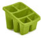 EliteKoopers Cutlery Utensil Drainer Sink Plate Tray For Home, Kitchen, Storage Holder Organiser (1Pcs Lime Green)