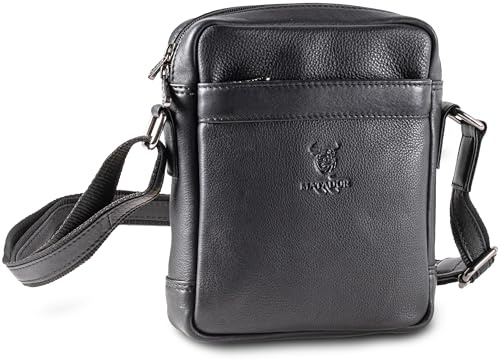 MATADOR Kleine Umhängetasche Männer Leder Tasche Crossbody BAG Herren Handytasche Schultertasche Reisetasche Outdoor Urlaub Gents