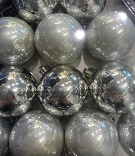 PALLINE ARGENTO NATALIZIE