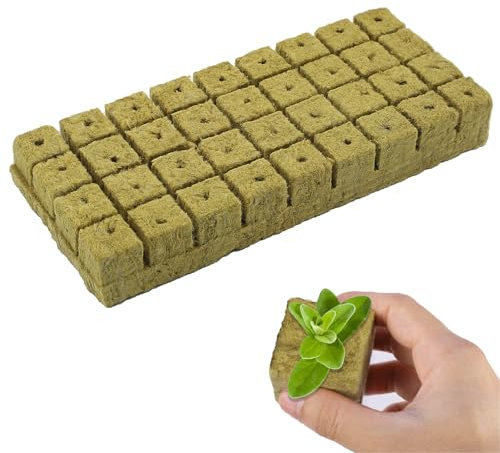36 pieces hydroponics wool, garden rock wool, rock wool hydroponics, hydroponics rock wool, rock wool culture, rock wool culture, rock wool culture, rock wool cube (3 x 3 x 4 cm)