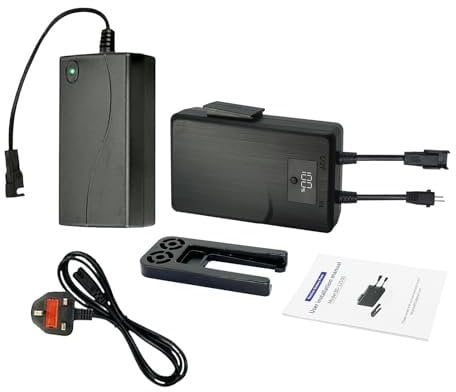 Huachuang recliner battery Power Chair Battery Pack/Recliner Sofa/Lift Chair/Armchair Battery, Okin Limoss Berkline Med, Includes Charger/Adapter/Batter