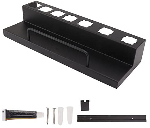 TYCIONG Haartrockner-Regal Zur Wandmontage, Haartrockner-Lockenstab-Aufbewahrungshalter, Föhn-Halter, Kompatibel mit den Meisten Haartrocknern