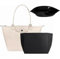 Nircho Taschen Organizer für Longchamp, Filz Handtasche Organizer mit Multi-Taschen, Große Kapazität Tascheneinsatz-Organizer Für Longchamp, Geldbörsenzubehör für Longchamp Tragetasche (Schwarz, L)