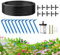 TRJZWA Kit di irrigazione Automatica con 10m di Tubo di Irrigazione,10 Gocciolatori,10 Gocciolatori a T per l'irrigazione di Giardini,Balconi,Piante,Kit Supplementare per Sistemi di Irrigazione Solare
