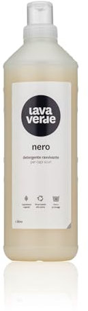 ECOLAVO Nero - Detergente Iperconcentrato per Capi Neri e Scuri - 1 Litro