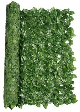 Generisch Haie artificielle, clôture de lierre artificiel, treillis, rouleau de clôture avec feuilles de lierre artificielles, brise-vue, mur de haie, aménagement paysager, clôture de jardin,