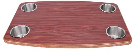Haofy Marine Pro Tischplatte für Wohnmobile und Boote, Rotes Palisanderholz, 60 X 40 cm, Kratzfeste Oberfläche, Einfache Montage, Hochglanz-Finish