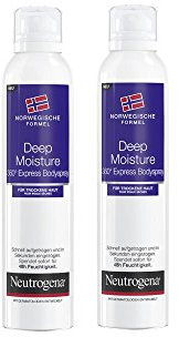 Neutrogena Deep Moisture Express Bodylotion Spray, 2 x 200 ml