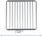 Rost Grillrost Ablage Backofenrost Ofenrost Backrost Gitter Gitterrost Grillgitter Ablagegitter 230-400x230mm ausziehbar UND erweiterbar durch 4 cm Zusatzgitter verchromt Backofen Herd Ofen Universal