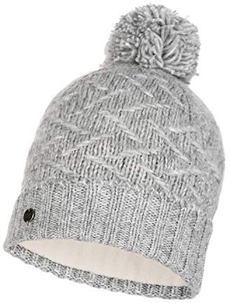 Buff Men Ebba Knitted Hat - Cloud, One Size