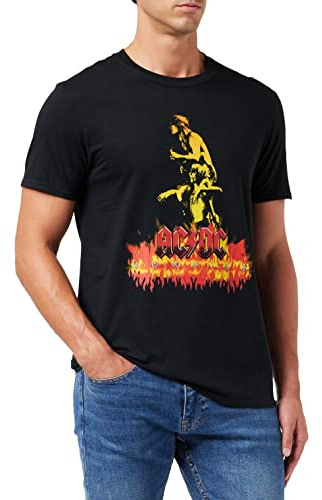 AC/DC Men's Ac/DC Bonfire T - Shirt (Pack of 1)