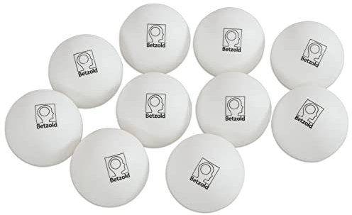 Betzold - Tischtennisbälle, weiß, 4 cm - Trainingsbälle TT-Bälle Tischtennis-Zubehör