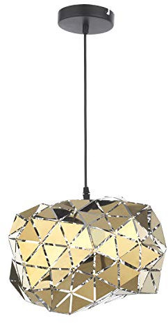 ONLI Andromeda Pendelleuchte Farbe Schwarz/Gold