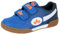 Lico Unisex Kinder Bernie V Hallenturnschuhe(Klettverschlüsse können variieren), Blau/weiß/orange, 34 EU