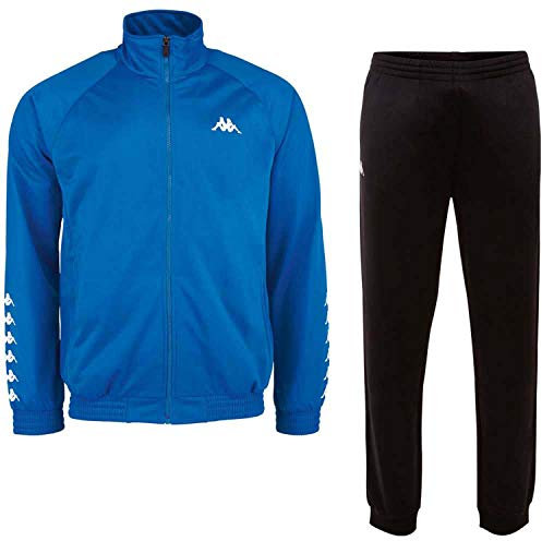 Kappa Tracksuit STYLECODE: 303307 Till Men I Trainingsanzug für Herren I Ideal für Sport & Freizeit I blue aster I S