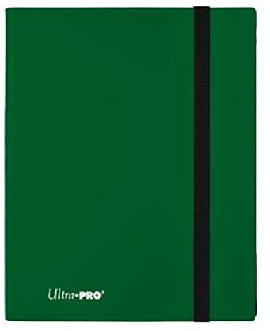 Ultra Pro USA Forest Green Ultra Pro 9 Pocket Eclipse Pro Binder Soft Plastic Card Storage Binder Portfolio Album