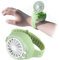 seaNpem Watch Fan, Personal Portable Wrist Fan, USB Rechargeable Ultra-Quiet Third Gear Speed Electric Mini Watch Fan for Children Outdoor Travel/Hiking/School Sport/Home (Green)