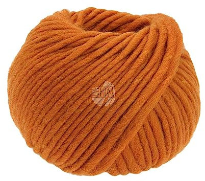 LANA GROSSA Per Lei GOTS | Klassisches Merino-Dochtgarn, GOTS zertifiziert | Handstrickgarn aus 100% Schurwolle | 50g Wolle zum Stricken & Häkeln | 60m Garn FB 16