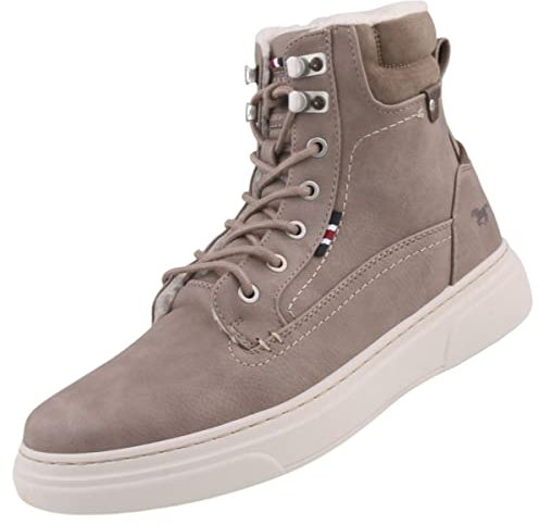 MUSTANG Herren Stiefel gefüttert Grau, Schuhgröße:EUR 45