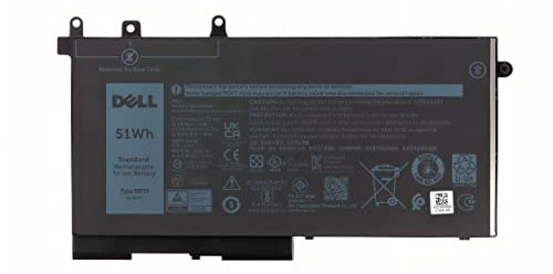 Dell Akku Batterie 51Wh 3-Zellen Latitude 5495 5490 5491 5580 5480 5280 5290 5590 5590 5591 Precision 3520 3530 7520 Typ: 93FTF 83XPC DJWGP D4CMT