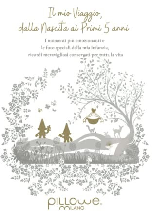 Il Mio Viaggio dalla Nascita ai Primi 5 Anni: Libro Nascita Bimbo, Diario dei Ricordi, Neutro, Con Spazi Per Note E Fotografie, idea Regalo Nascita, Regalo Neomamma, Regali neonato