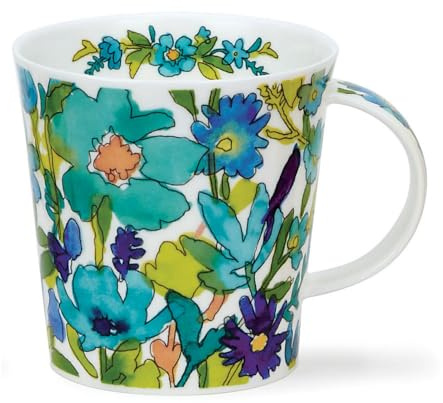 Dunoon Cairngorm 0.48L Mug Flower Shower (Blue)