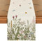 Artoid Mode Antike Kräuter Wilde Blumen Hersbt Tischläufer, Saisonnal Küche Tisch Dekoration Drinnen Urlaub Party Dekor 40x180 cm