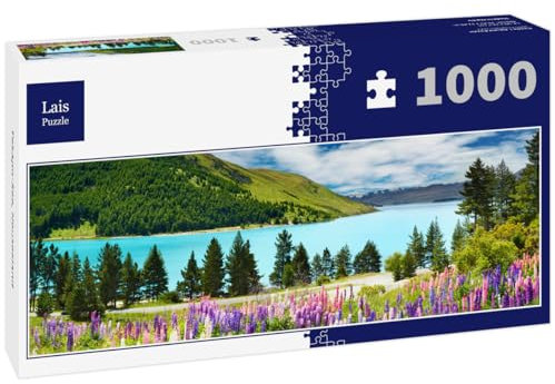 Lais Jigsaw Puzzle Lake Tekapo, New Zealand panorama 1000 pieces
