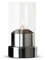 Lumea 1080 Tischlicht Beacon klar | Windlicht inkl. Flüssigwachskerze, Abdeckung, Unterteil und Stabfeuerzeug | Kerzenhalter aus Glas, transparent | Brenndauer 40 Std. | Indoor | Höhe: 15 cm, Ø 8,2 cm