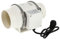 Homoyoyo 1Set Ventilateur De Conduit Rond Ventilateur D'Extraction Portable Ventilateur D'Extraction De Cuisine Ventilateurs D'Extraction Prise Européenne Ventilateur D'Extraction