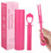 CTDMJ® Menstrual Cup Applicator - Easy Insertion & Removal - Works with Most Cups - Travel Case